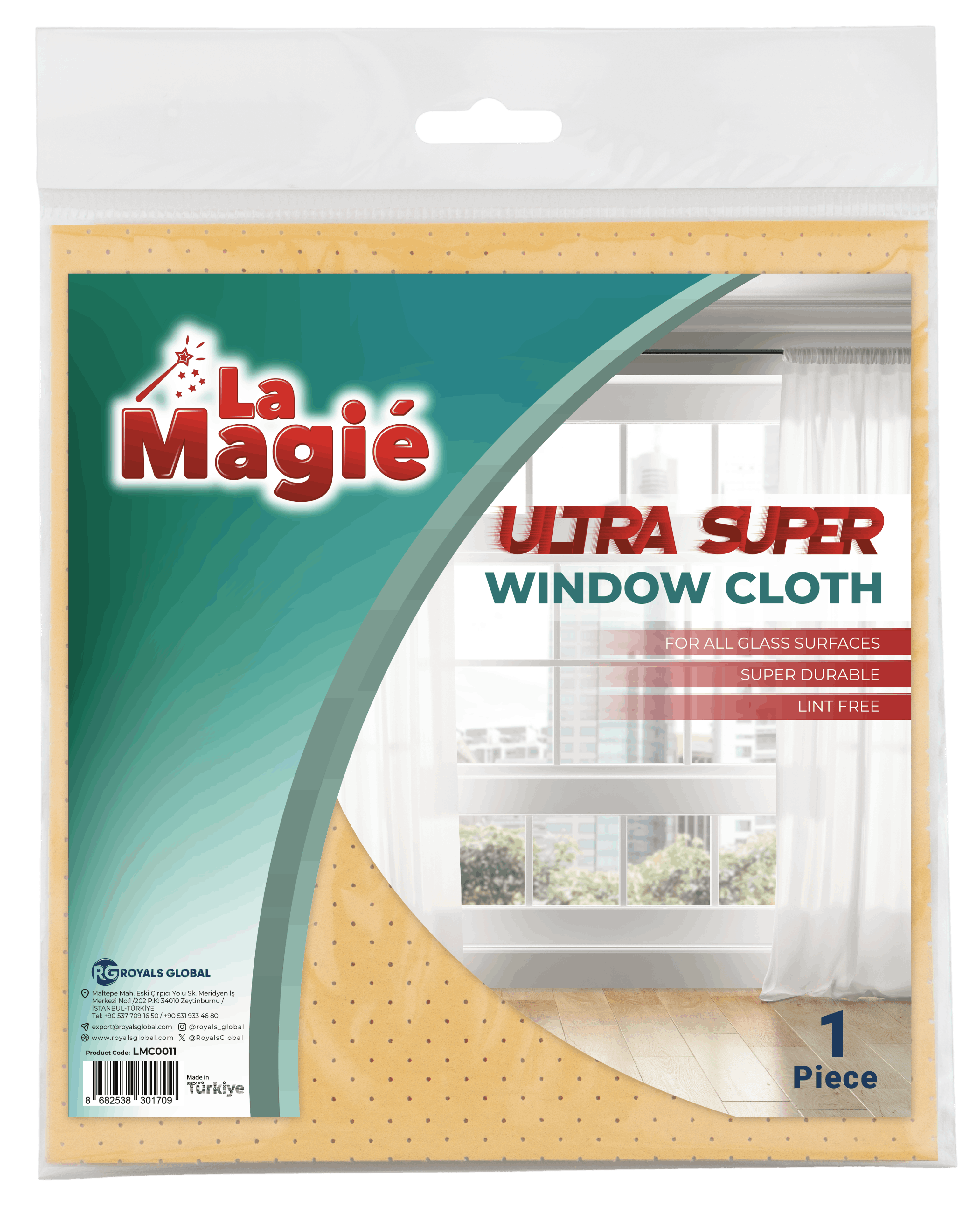 LA MAGIÉ WINDOW CLOTH ULTRA SUPER